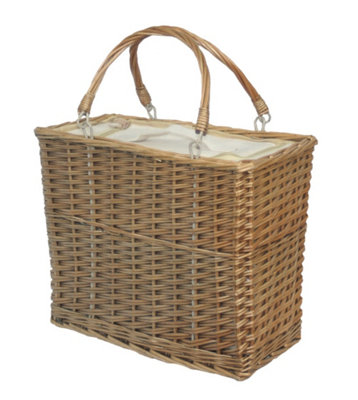 Red Hamper FH015 Wicker Cooler Picnic Basket