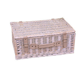 Red Hamper H003P/HOME Wicker Provence 50cm Empty Picnic Basket