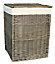 Red Hamper H022 Wicker Laundry Storage Basket Set of 2