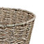 Red Hamper H103 Seagrass Seagrass Round Waste Paper Basket