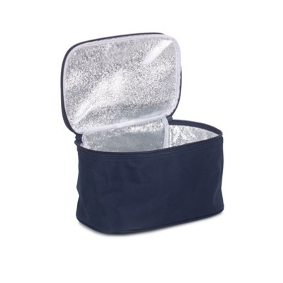 Red Hamper H164 Polyester Small Navy Blue Cooler Bag