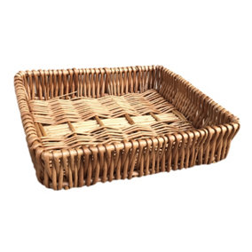 Red Hamper PT063 Wicker Small Shallow Tray