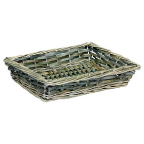Red Hamper PT069 Wicker Small Chip wood Tray