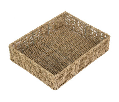 Red Hamper PT083 Seagrass Extra Large Rectangular Seagrass Tray