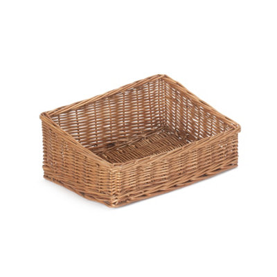 Red Hamper PT093 Wicker Light Steamed Display Tray