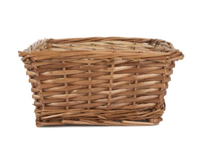 Red Hamper PT121 Wicker Large Tapered Split Willow Tray