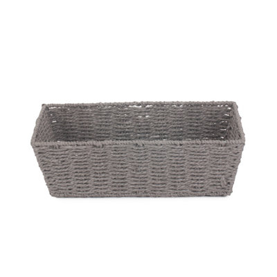 Red Hamper PT149 Paper Large Grey Paper Rope Serving Tray
