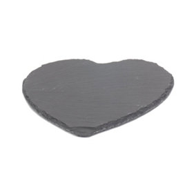 Red Hamper SL005 Slate Heart-Shaped Slate Cheese Board
