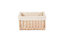 Red Hamper ST002W/1 Wicker Small White Lined Storage Basket