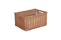 Red Hamper ST018-04 Wicker Double Steamed Open Storage Basket Extra Large