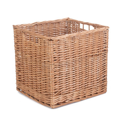 Red Hamper ST052 Wicker Square Double Steamed Storage Basket