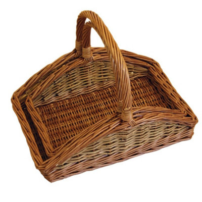 Red Hamper T031/HOME Wicker Set of 2 Hill Garden Trugs