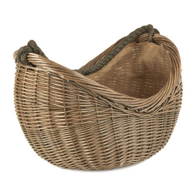 Red Hamper W050 Wicker Antique Wash Rope Handled Carrying Basket Price Comparisons | Compare The Build