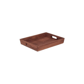 Red Hamper WB077 Wood Wooden Serving Tray