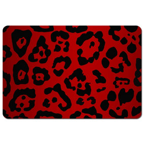Red Leopard Print (Placemat) / Default Title