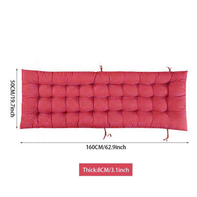 Red Long Chair Mats Sun Lounger Mats Garden Lounge Chair Mats ...