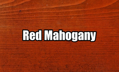 Red Mahogany Exterior Wood Dye & Stain Quick Drying Spirit-Based Colour ...