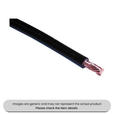 Red Mains & Auto 3 MM², Single Core 27.50AMP, 30M Length Cable Pack Qty 1