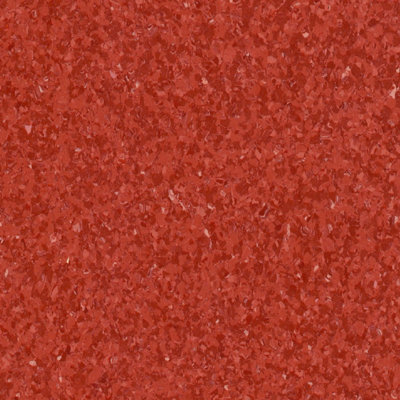 Red Mosaic Effect Vinyl Flooring, Anti-Slip Contract Commercial Vinyl Flooring with 2.0mm Thickness-4m(13'1") X 2m(6'6")-8m²