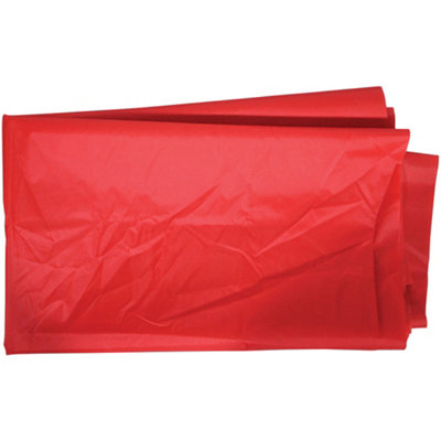 Red Nylon Tubular Slide Sheet - 600 x 400mm - Silicone Coated Transfer Sheet