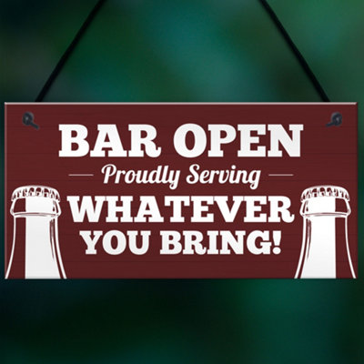 RED OCEAN Targa Divertente Da Pub Con Scritta In Inglese - Idea Regalo Per Man Cave, 200x100 Mm - 4