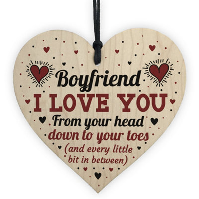 Boyfriend I Love You Funny Valentines Gifts For Him Valentines Anniversary  Gifts