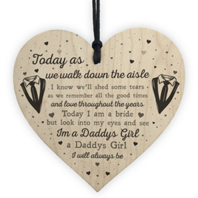 Red Ocean Daddys Girl Wedding Day Gift For Father From Daughter Bride To Be Gifts
