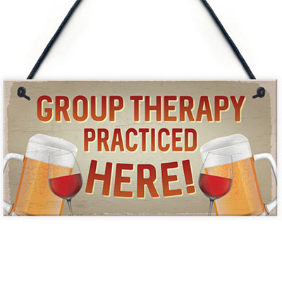 Red Ocean Funny Bar Sign Hanging Novelty Home Bar Sign Man Cave Gift