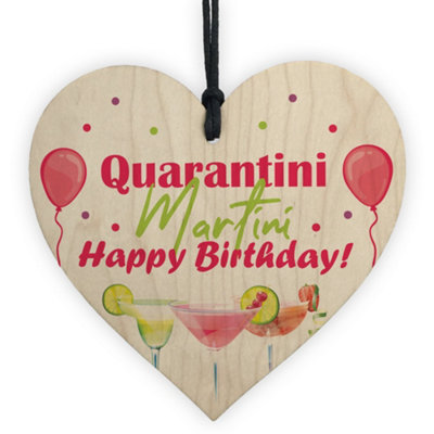 Red Ocean Funny Birthday Decorations Novelty QUARANTINE Gifts Birthday