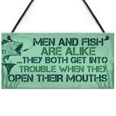 Red Ocean Funny Fishing Gifts For Men Novelty Fishing Gifts Accessories For  Dad Grandad Gift Ideas For Men