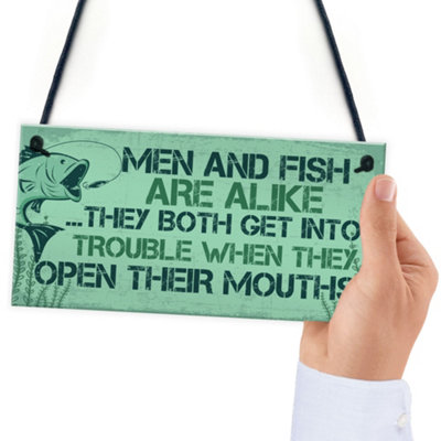 Red Ocean Funny Fishing Gifts For Men Novelty Fishing Gifts Accessories For  Dad Grandad Gift Ideas For Men