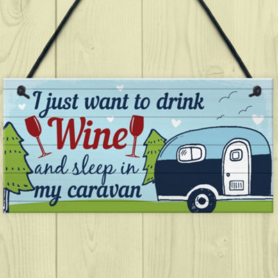 Personalised Metal Sign For Motorhome Campervan - Camping Holiday Caravan Gift
