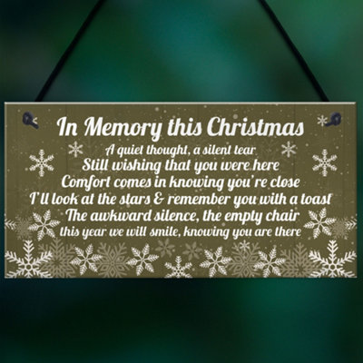 Remembering mum outlet at christmas