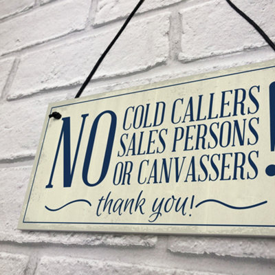 NO SOLICITING DOOR KNOCKERS Canvassers Man Cave SIGN No Salesman Religious - Foto 7