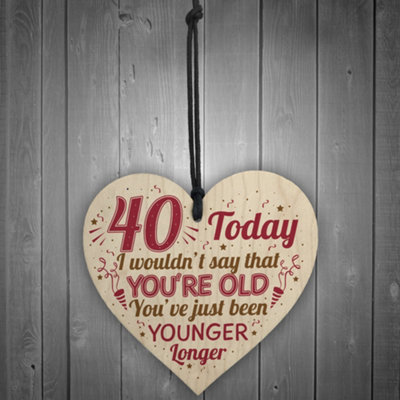 thumbnail image 2 of 40th Birthday Gift For Her - Candle Spa Gift Box - Funny 40th Birthday Gift - Gift Basket 40th Birthday Present - Fortieth Birthday Gift Set 2 of 10