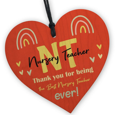 Red Ocean Nursery Teacher Gift Thank You Gifts End Of School Term Gift ...