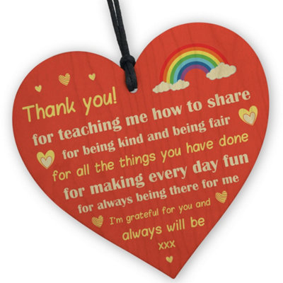 Red Ocean Teacher Gifts Thank You School Nursery Pre School Leaving ...