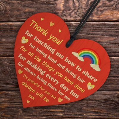 Red Ocean Teacher Gifts Thank You School Nursery Pre School Leaving ...