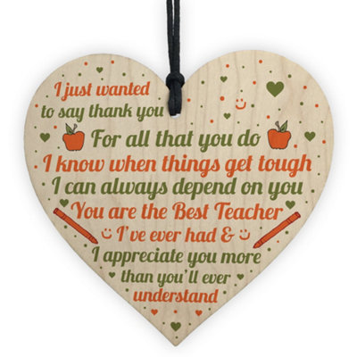 Red Ocean Teacher Thank You Gifts School Nursery Pre School Leaving ...