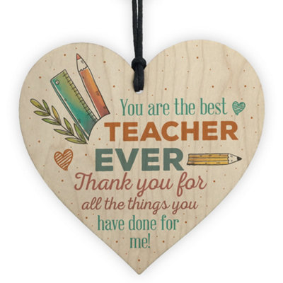 Red Ocean Thank You Gift For Teacher Teaching Assistant Nursery End Of ...