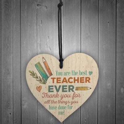 Red Ocean Thank You Gift For Teacher Teaching Assistant Nursery End Of ...