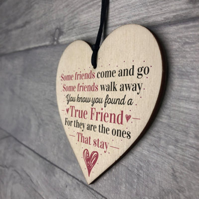 Red Ocean True Friend Sentimental Friendship Gift For Girls Women ...
