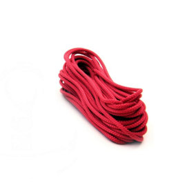 Red Polyester Rope for Recovery and Retrieval - 10m Length - 4mm dia - 420kg Breaking Strength