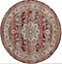 Red Rug, Traditional Luxurious Rug, Floral Rug, Stain-Resistant Persian Rug for Bedroom, & Dining Room-121cm X 173cm