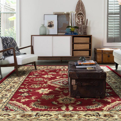 Red Sherborne Rug - Indiana - 120x170cm (4'x5'8