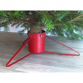 Red Standard Sussex 4.5 inch Christmas Tree Stand