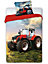 Red Tractor Single 100% Cotton Duvet Cover Set - European Size