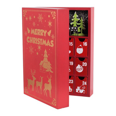 Wooden Advent Calendar With 24 Drawers, 2023 Nutcracker