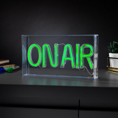RED5 Boxed Green On Air Desk Light