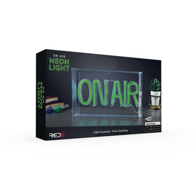 RED5 Boxed Green On Air Desk Light - 3